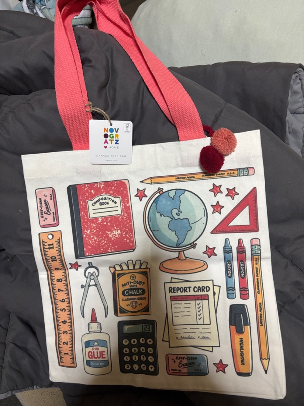 Canvas tote bag (NWT)